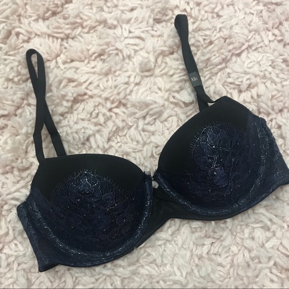 Victoria's Secret Other - 🛍VS Very Sexy Crystal Foil Lace Uplift Balconet!